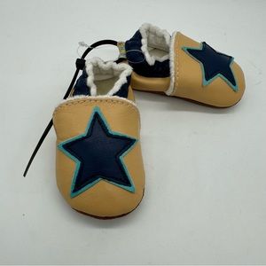 NWOT Leather Fur Lined Mocs Sz 0-6